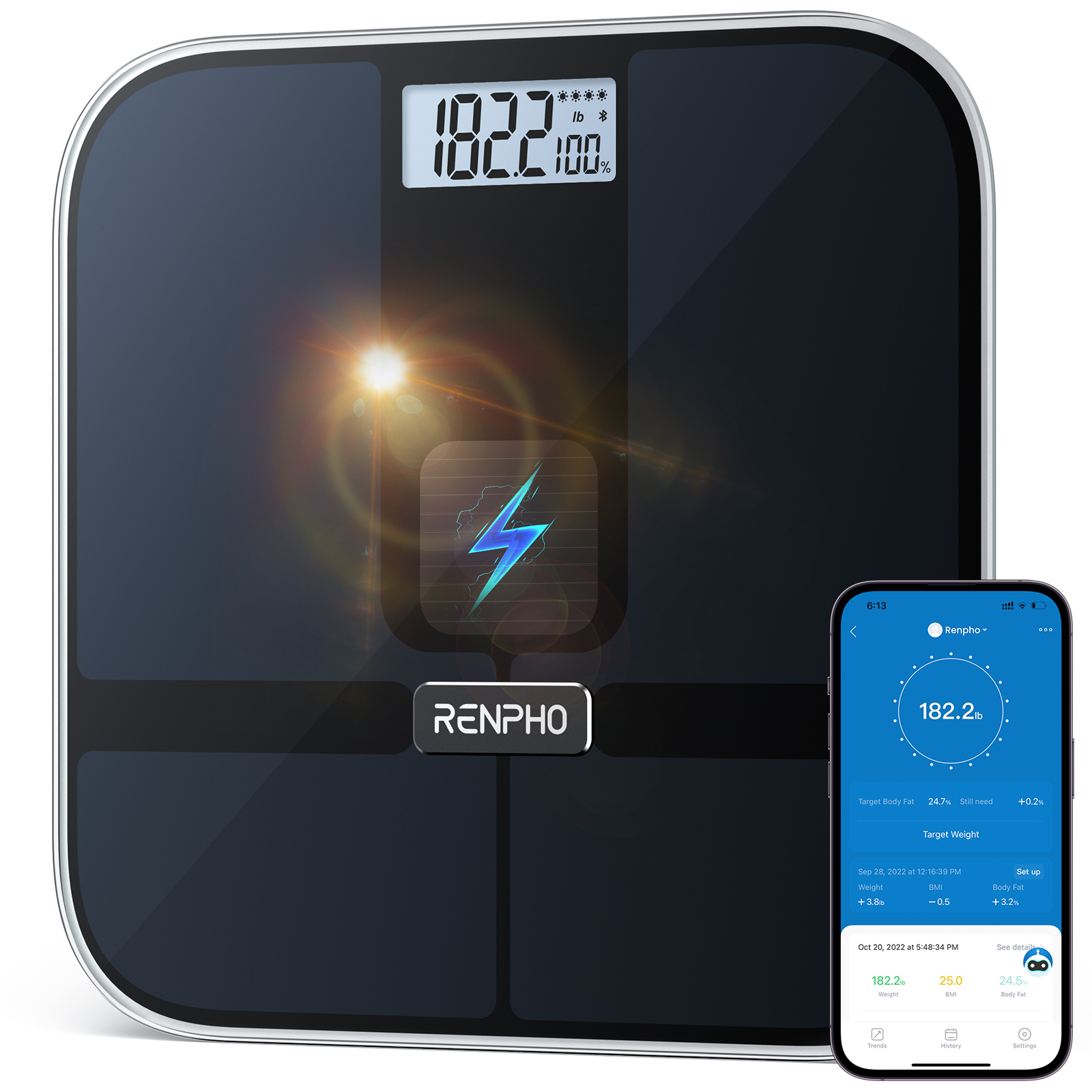 BASCULA RENPHO ELIS SOLAR 2