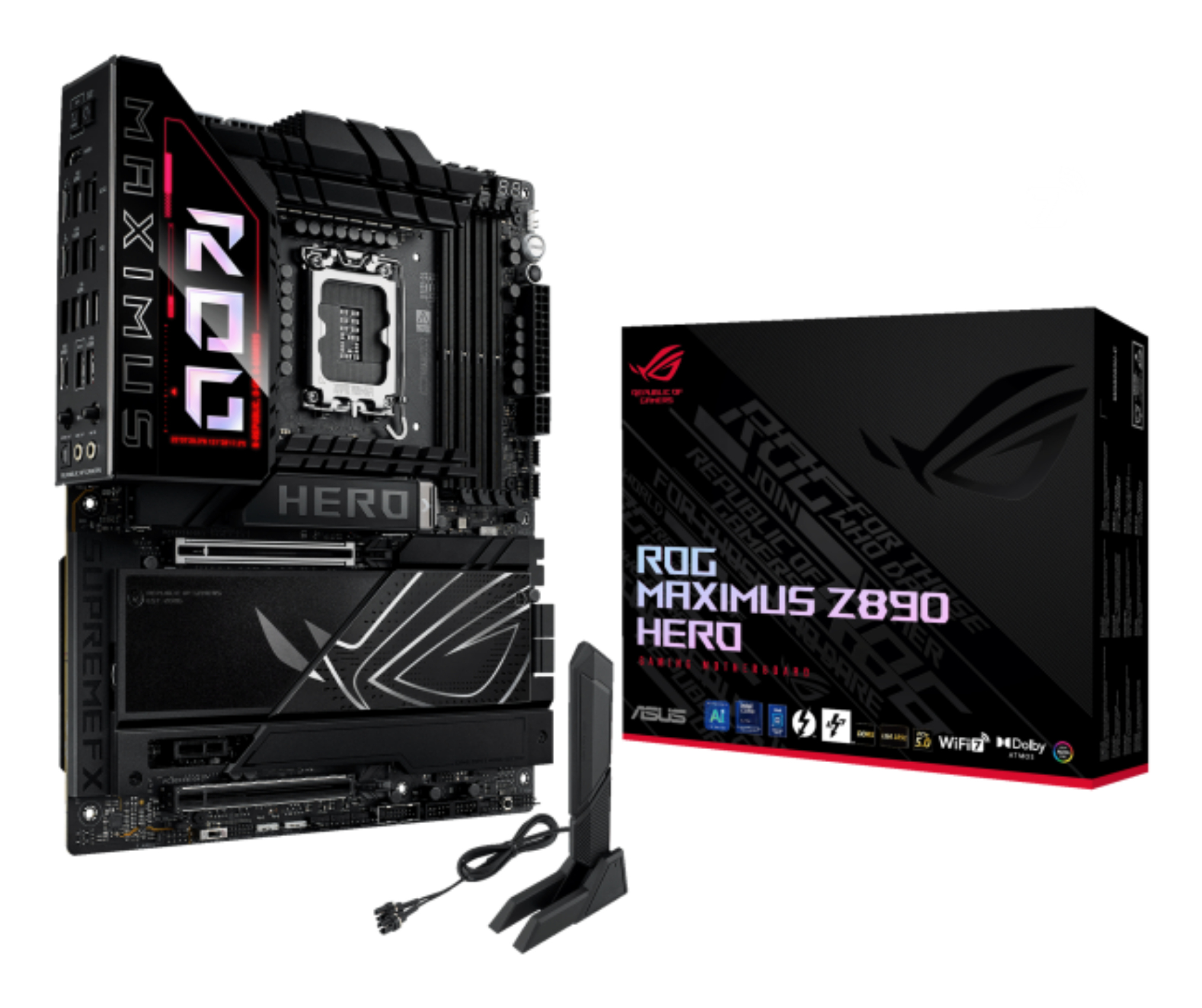 ASUS ROG MAXIMUS Z890 HERO Intel Z890 LGA 1851 (Socket 90MB1ID0-M0EAY0
