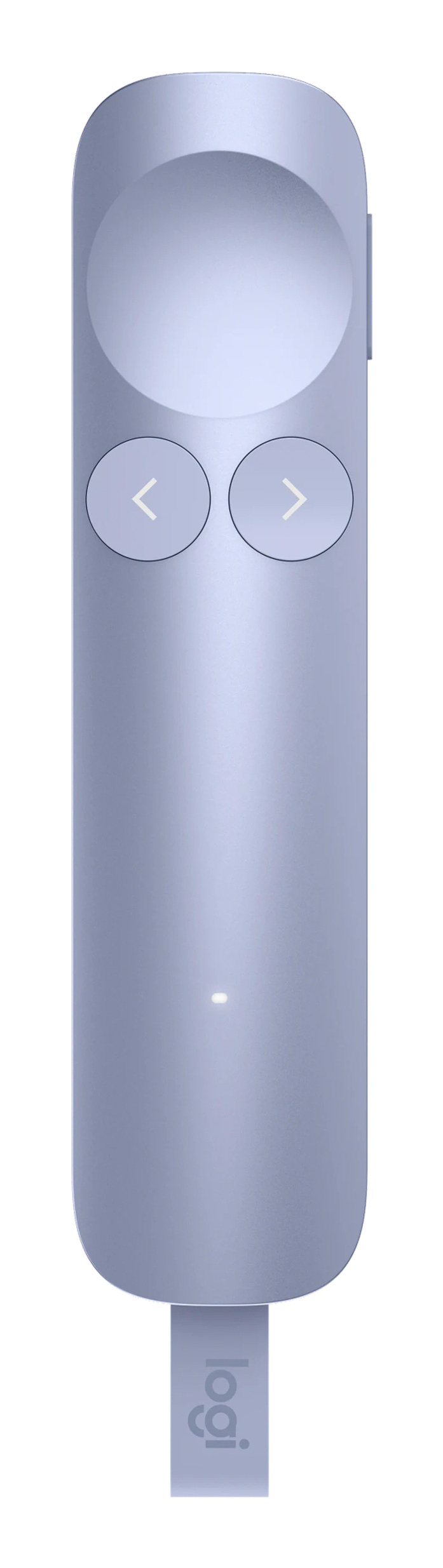 Presentador - Logitech Spotlight 2, Bluetooth-Receptor USB, Personalizable, Retroalimentación Háptica, Láser, Carga rápida, Multiplataforma, Lila