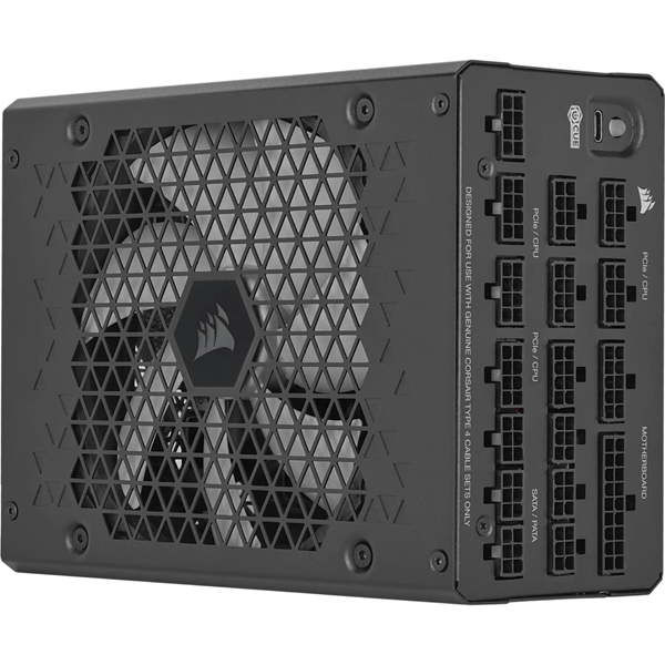 Fuente Alimentación 1200W CORSAIR HX1200i 80 PLUS Platinum Fully-Modular Negro