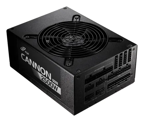 Fuente Alimentación 2500W FSP CANNON PRO 2500W Unidad de fuente de alimentación ATX ATX3.1 Negro 80 PLUS Platinum Fully-Modular Negro
