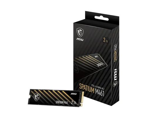 MSI SPATIUM M461 2TB PC Ie Gen4 NV Me