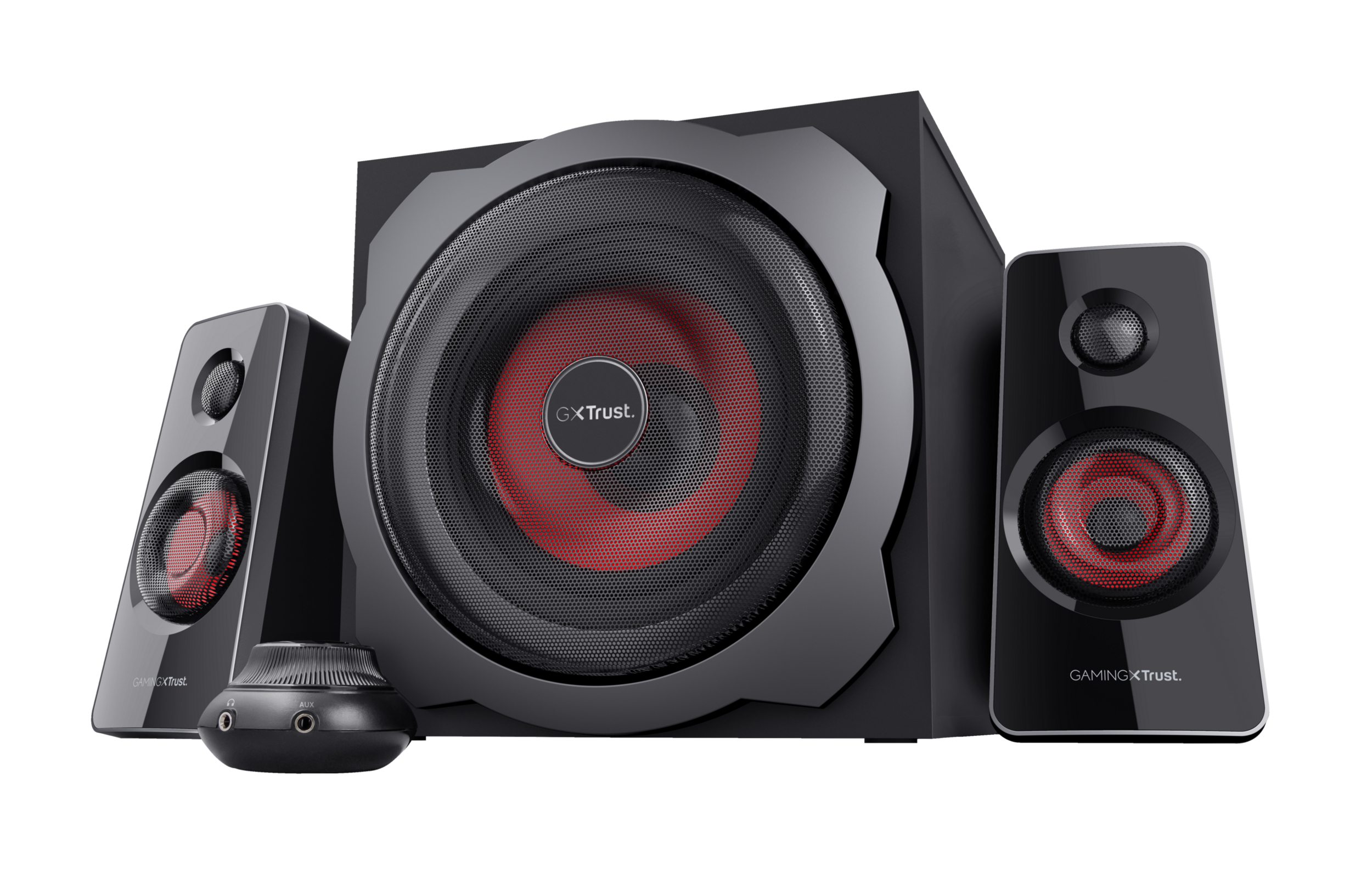 ALTAVOCES 2.1 TRUST TYTAN GXT 38 GAMING SUBWOOFER NEGRO