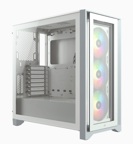 CAJA CORSAIR iCUE 4000X RGB - BLANCO