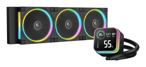 DeepCool LQ360 ULTRA ARGB Procesador Kit de refrigeraci n l quida 12 cm Negro