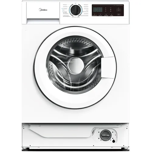 Midea - Lavadora integrable Midea 8 Kg, 1400 rpm - MFA06W80BA10-W-ES.