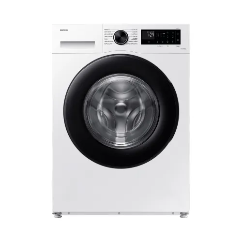 Lavadora carga frontal - Samsung WW11DG5B25AEEC, 11 kg, 1400 rpm, 14 programas, AI EcoBubble™, SmartThings™, Blanco
