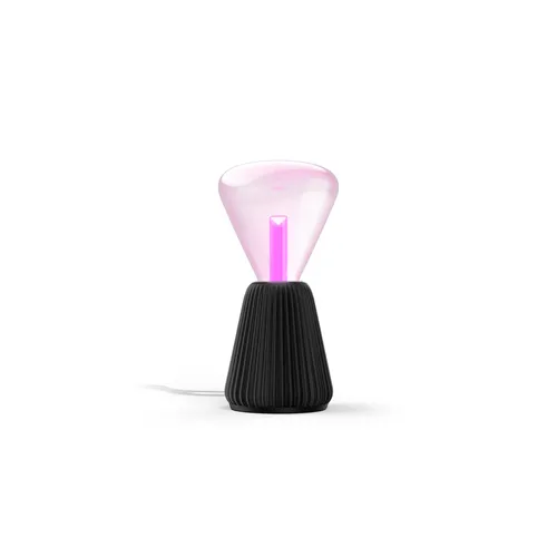 Philips Hue Pack Bombilla Lightguide Triangular + Base Lámpara, Impreso 3d, En Color Negra
