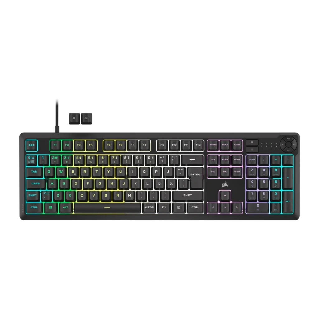 Teclado Gaming Corsair K55 Core RGB Membrana RGB 10 Zonas