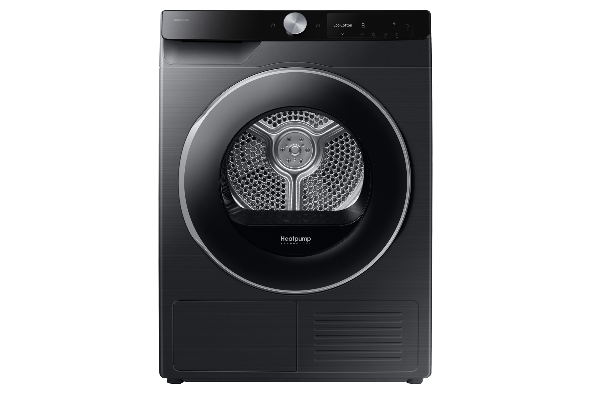 Secadora bomba de calor - Samsung DV90DG6845LBU3, 9 Kg, 18 programas, Wifi, AI Dry+ Clase A, Negro