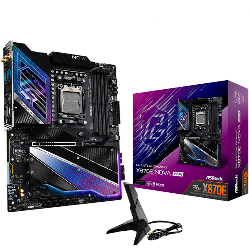 AS Rock Phantom Gaming X870E Nova WIFI Socket AM5