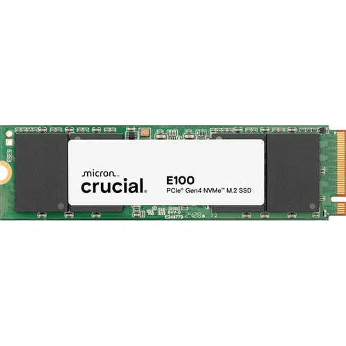 Crucial E100 1TB PC Ie Gen4 x4 NV Me SSD Tray