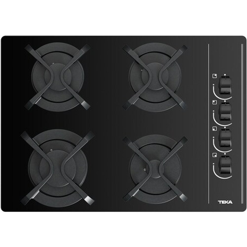 Teka - Placa gas Teka 4 quemadores - GBC64003 KBA BK.