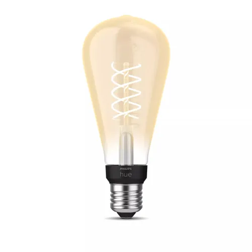Philips Hue Filamento White St72 Edison - Bombilla Inteligente E27