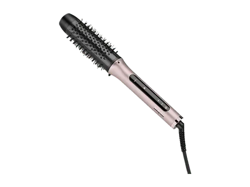 Moldeador - Babyliss HSB200E, Tecnología iónica, 4 niveles de temperatura, Voluminizador Volume Boost, Rosa