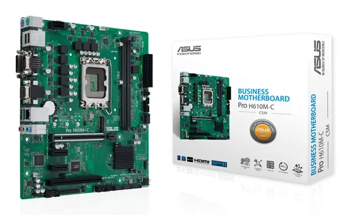 ASUS Pro H610M-C-CSM Intel H610 LGA 1700 micro ATX 90MB1AT0-M0EAYC