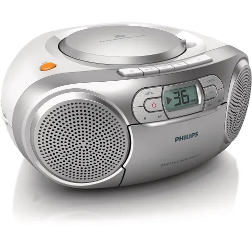 Radio CD - Philips AZ127/12, CD, CD-R y CD-RW, FM