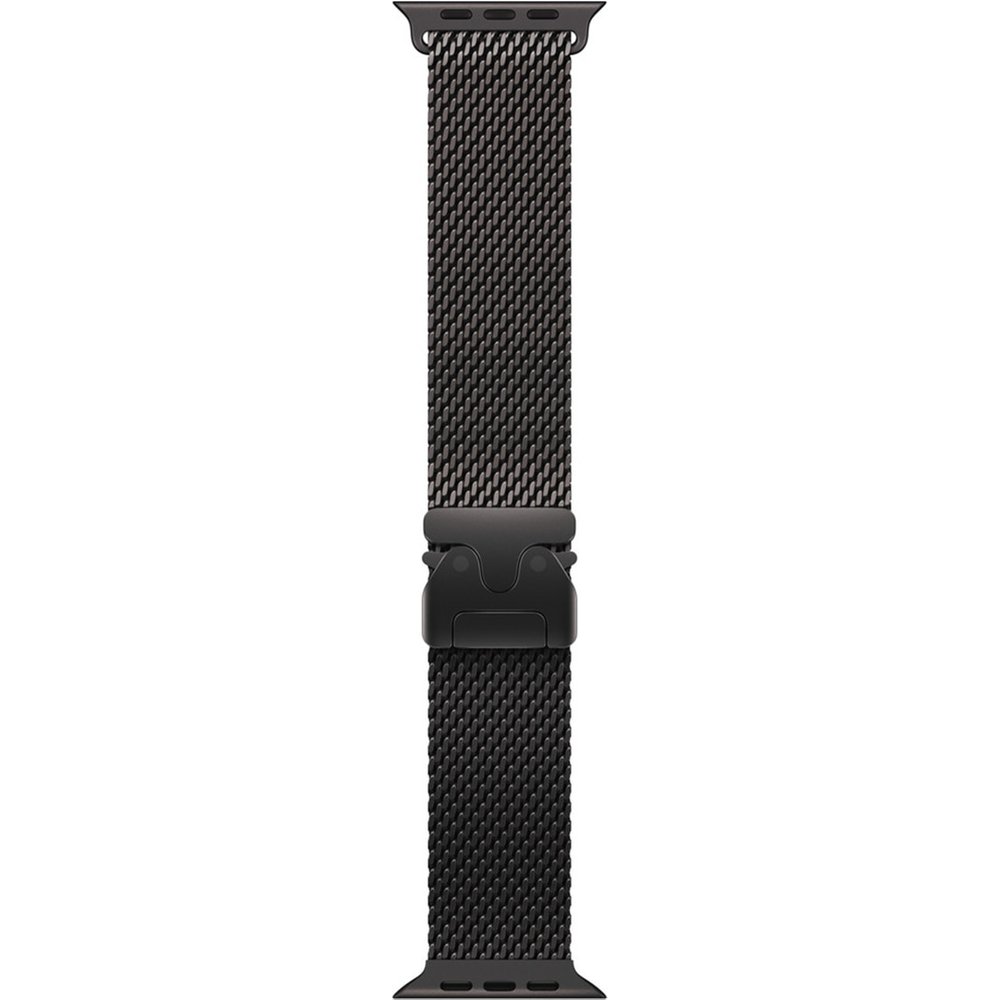 Apple - Pulsera Milanese Loop Apple titanio negro 49 mm Talla M.