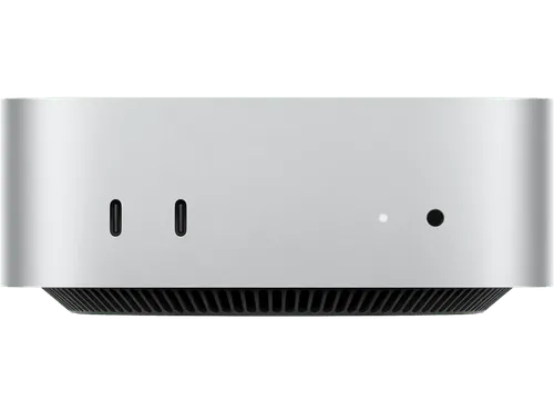 Apple Mac Mini Chip M6, CPU de 12 núcleos, GPU Doble Neural Engine 16 24 GB RAM, 512 SSD, Plata