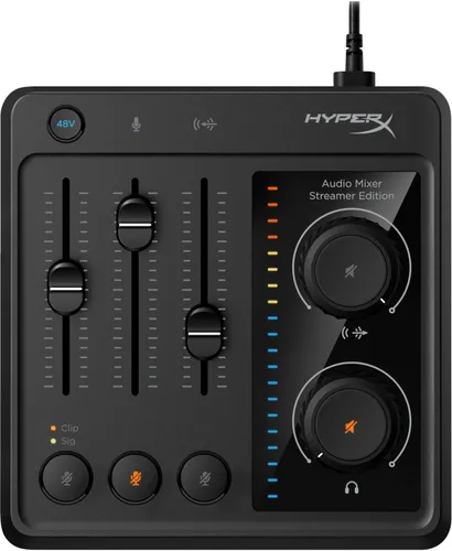 Mezclador de Audio HyperX 20 - 20000 Hz Negro 73C12AA