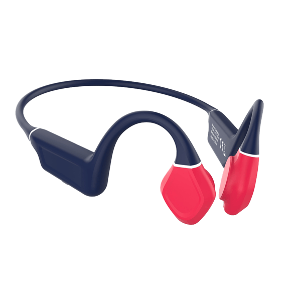 AURICULARES LEOTEC CONDUCCION OSEA KURI AZUL ROJO BT