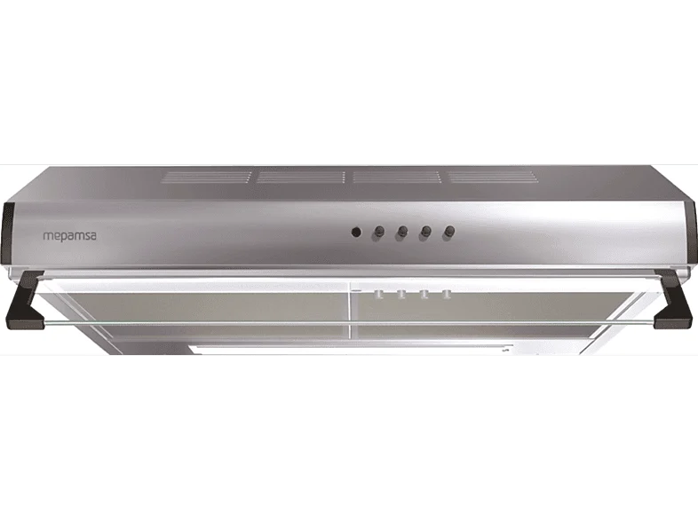 Campana convencional - Mepamsa 110.0150.995 Modena 60, 3 Velocidades, 400 m³/h, 60 cm, Inox