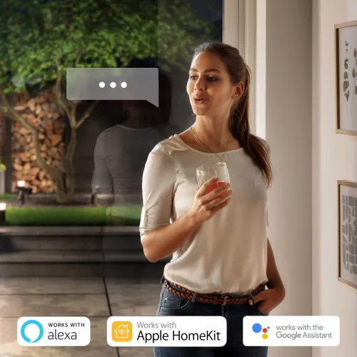 Philips Hue White & Color Ambiance Aplique Mural Para Exteriores Daylo Negro: imagen 3