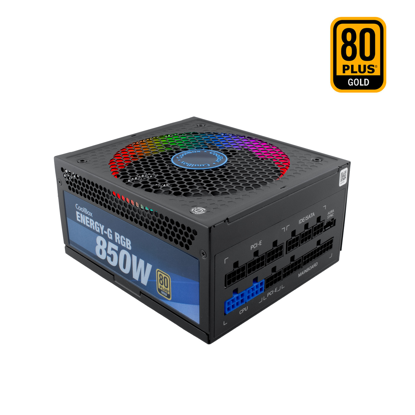 FUENTE ALIMENTACION 850W COOLBOX DEEPGAMING ENERGY-G 80+ GOLD