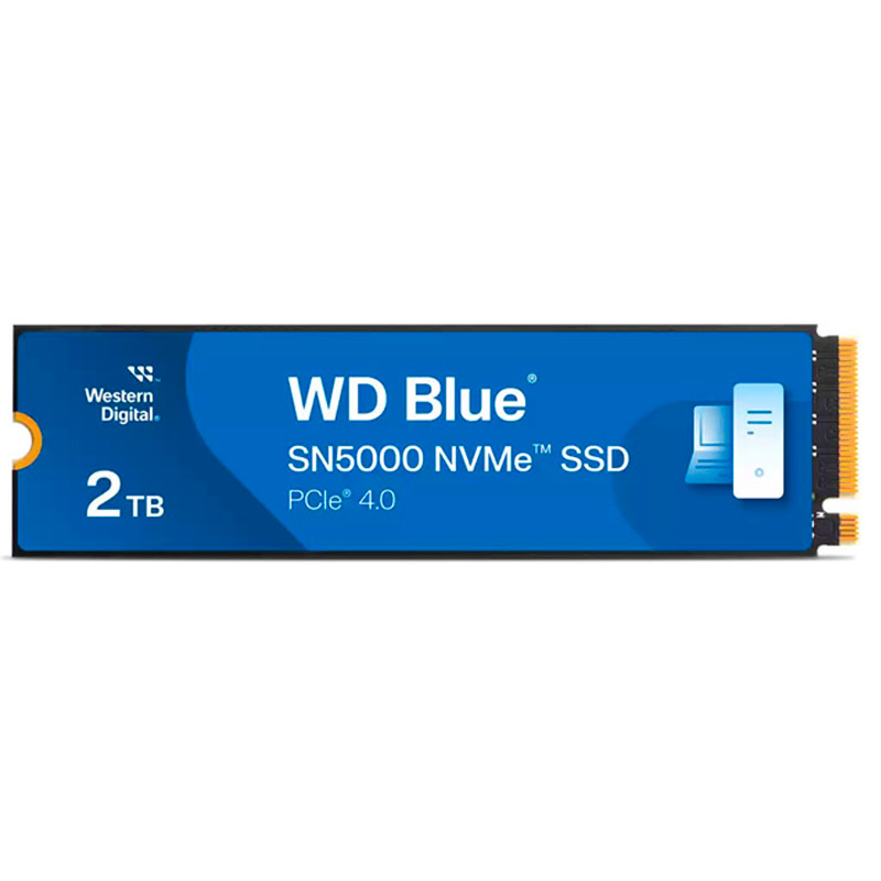 Western Digital Blue SN5000 2TB PC Ie Gen4 x4 NV Me SSD