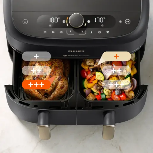 Philips serie 4000 Airfryer con doble cesta NA476/00: imagen 3