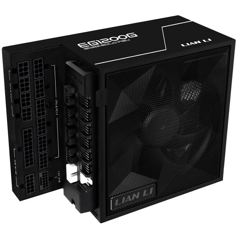 Lian Li Edge EG1200G 80 Plus Gold 1200W ATX 3.1 PCIE 5.1 Modular Negro