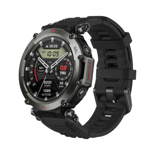 Amazfit - Amazfit T-Rex Ultra Abyss Black Smartwatch.