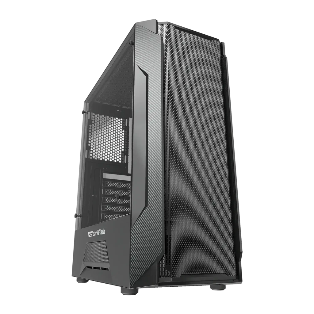 Caja PC darkFlash LEO Cristal Templado ATX/mATX/ITX 240mm Radiador Negro