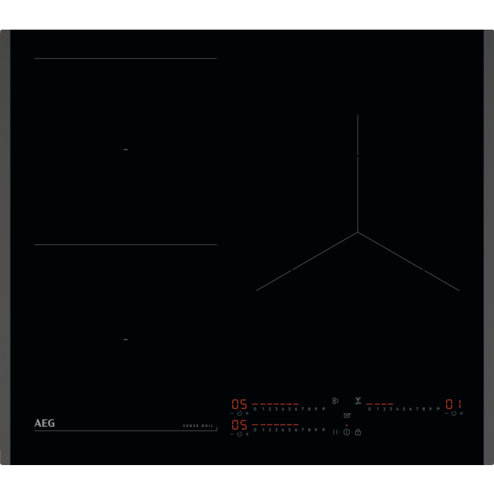 AEG Placa de inducción Serie 7000 Sense de 60 cm TI63IQ1BFB