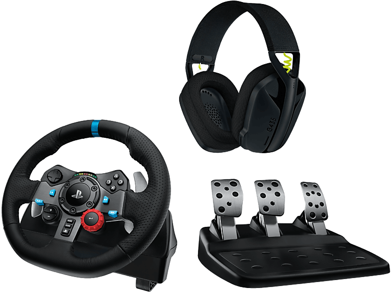 Logitech 991-000539 G29 Driving Force + G435 Paquete de 991-000539