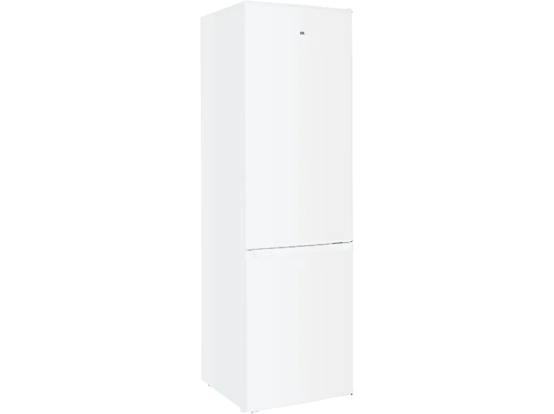 Frigorífico combi - ok. OFK 651 E W, Compresor, 180 cm, 262 l, Pies ajustables, Blanco