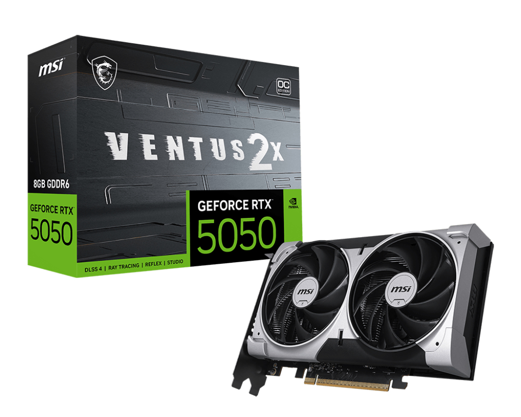 MSI GeForce RTX 5050 Ventus 2X OC 8GB GDDR6