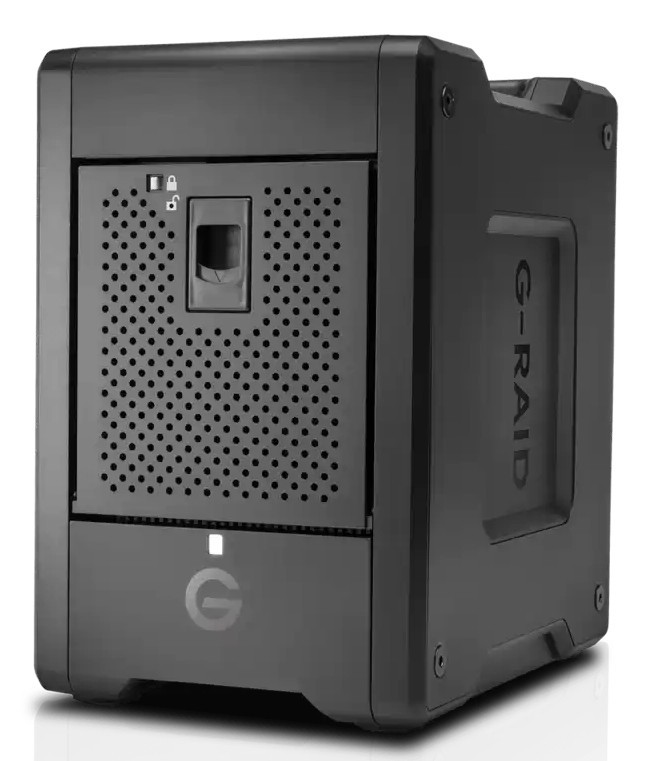SanDisk G-RAID SHUTTLE 4 unidad de disco multiple SDPH34H-104T-MBAAB