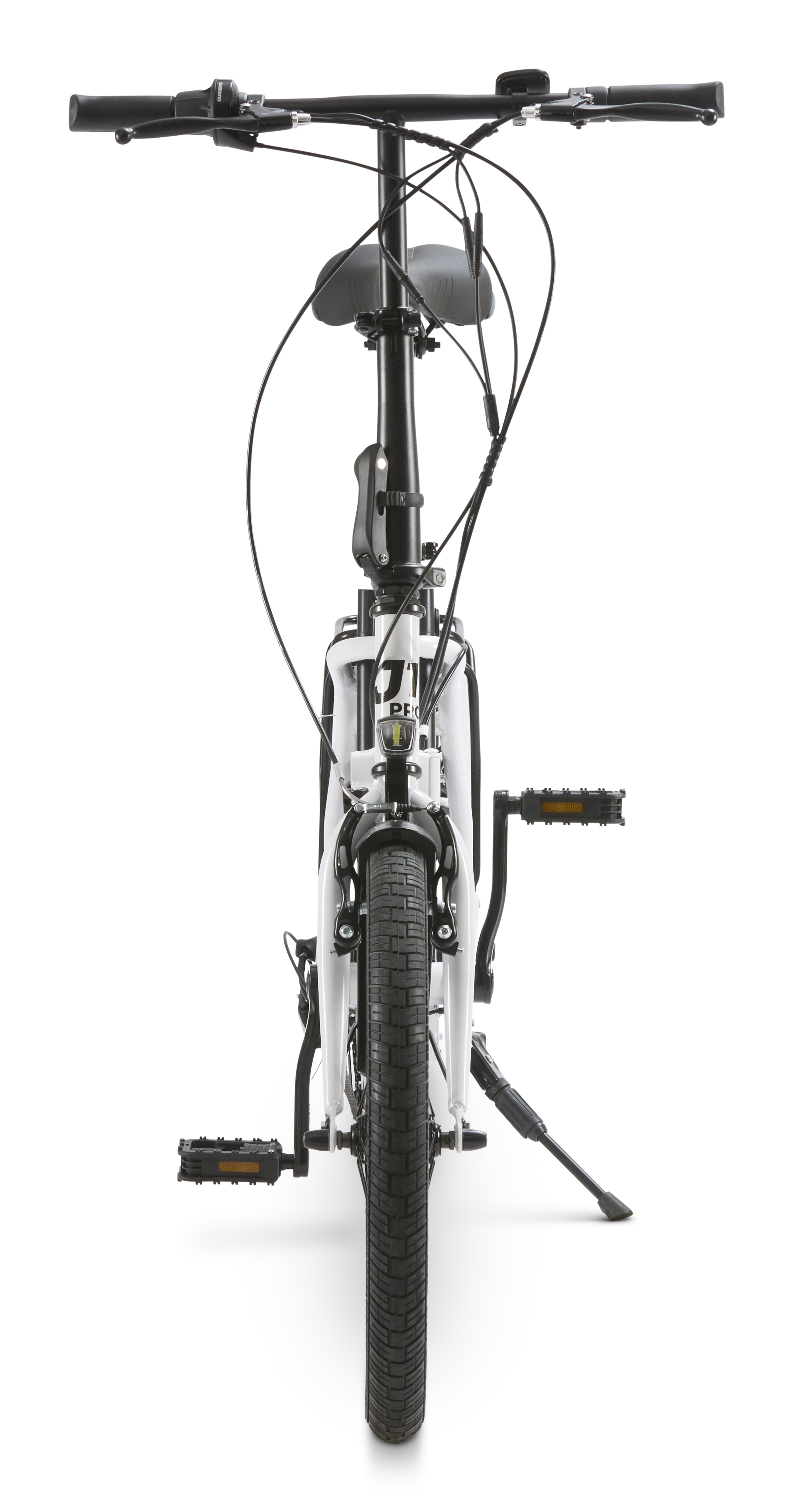 Bicicleta plegable - Nilox eBike J1 PRO, Motor 250 W, 25 km/h, Auotonomía 40 km, Ruedas 20", Peso máx 100 kg, Blanco