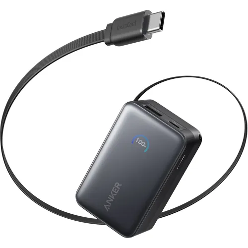 Power Bank Anker Nano 10000mAh 45W Negro USB-C Carga Rápida