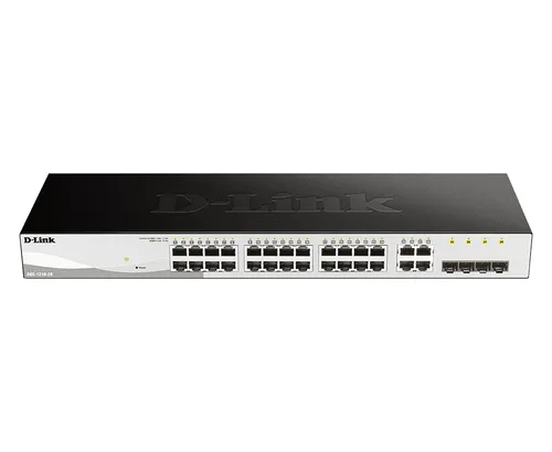 D-Link DGS-1210-28 switch Gestionado L2/L2+ 1U Negro DGS-1210-28