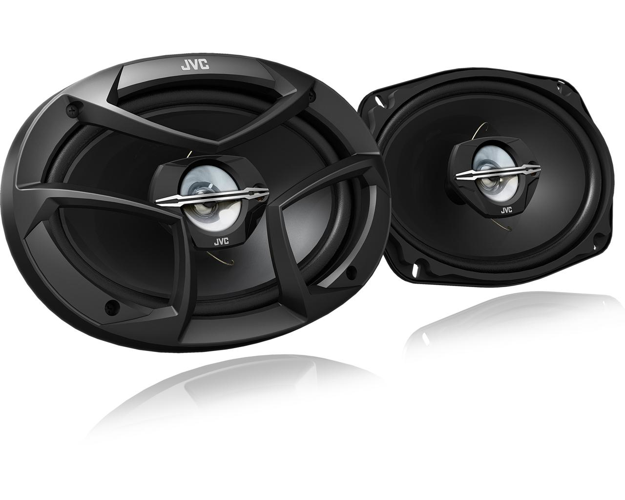 Altavoces para coche JVC 3 Vías 45W RMS Negro CS-J6930