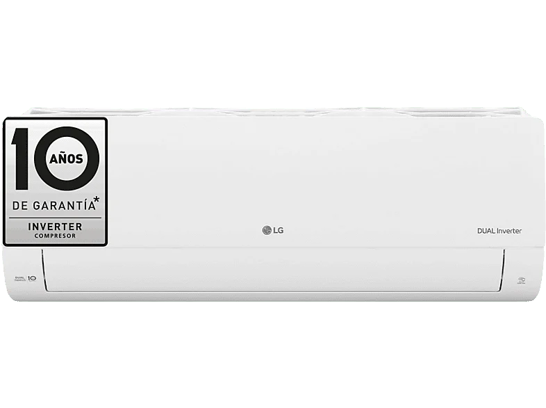 Aire acondicionado Split 1 x - LG PLUSWF18X, 4300 fg/h, Gold Fin™, Tecnología Replace, Wi-Fi, Blanco