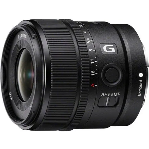 Sony - Objetivo Sony E 15 mm F-1.4 G para montura tipo E de Sony.