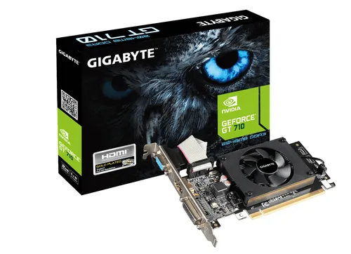 GIGABYTE NVIDIA GeForce GT 710 2GB GDDR3 HDMI