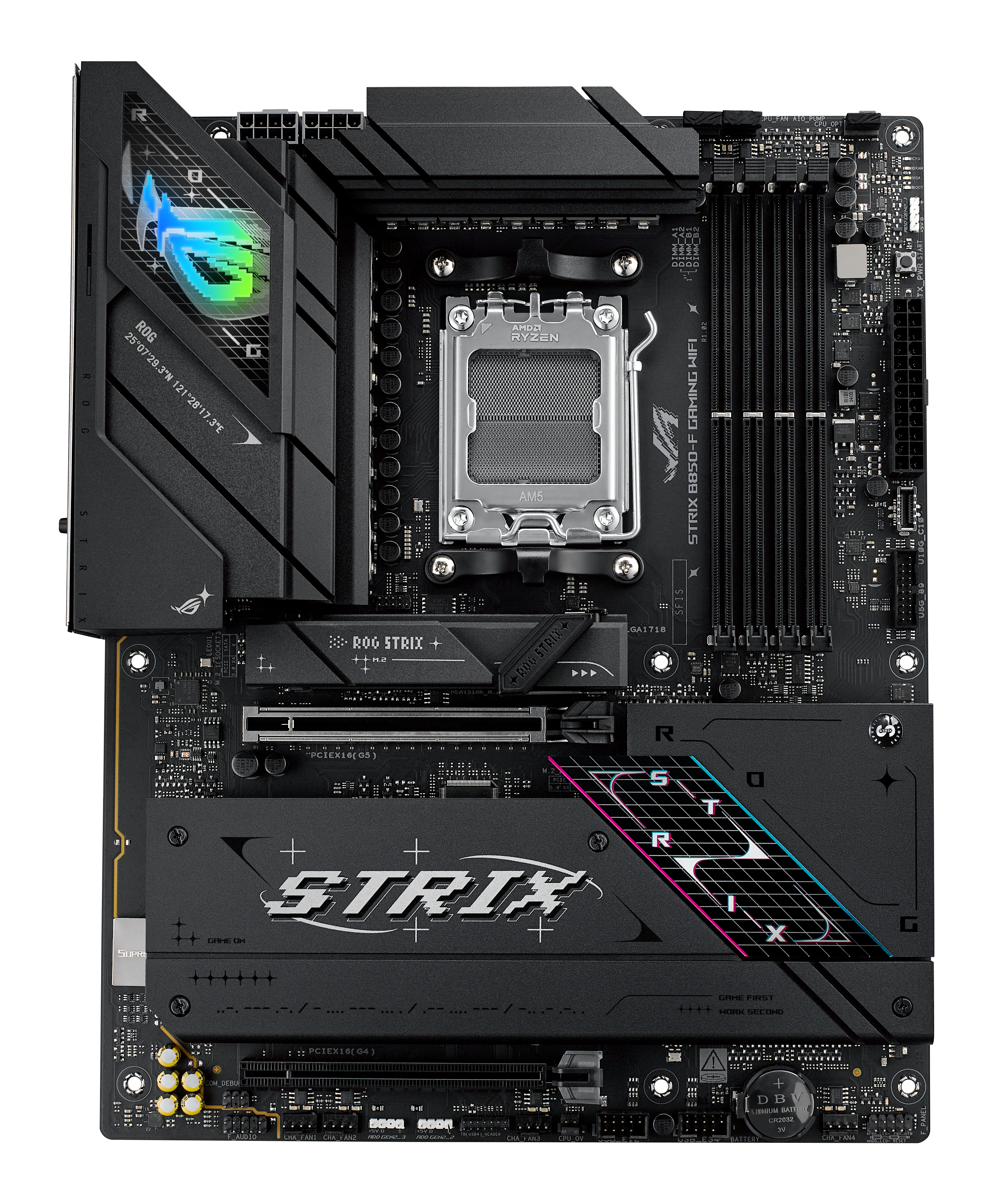 ASUS ROG STRIX B850-F GAMING WIFI AMD B850 Zócalo AM5 90MB1J70-M0EAY0