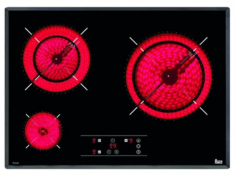 VITROCERAMICA INDEPENDIENTE TEKA TR 5300 3 ZONAS COCCION ANCHO 60 CM