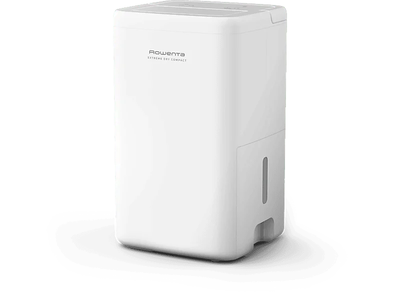 Deshumidificador - Rowenta Extreme Dry Compact DH5250, 14L/día, Depósito 3l, Superficie 40m², Silencioso, Blanco