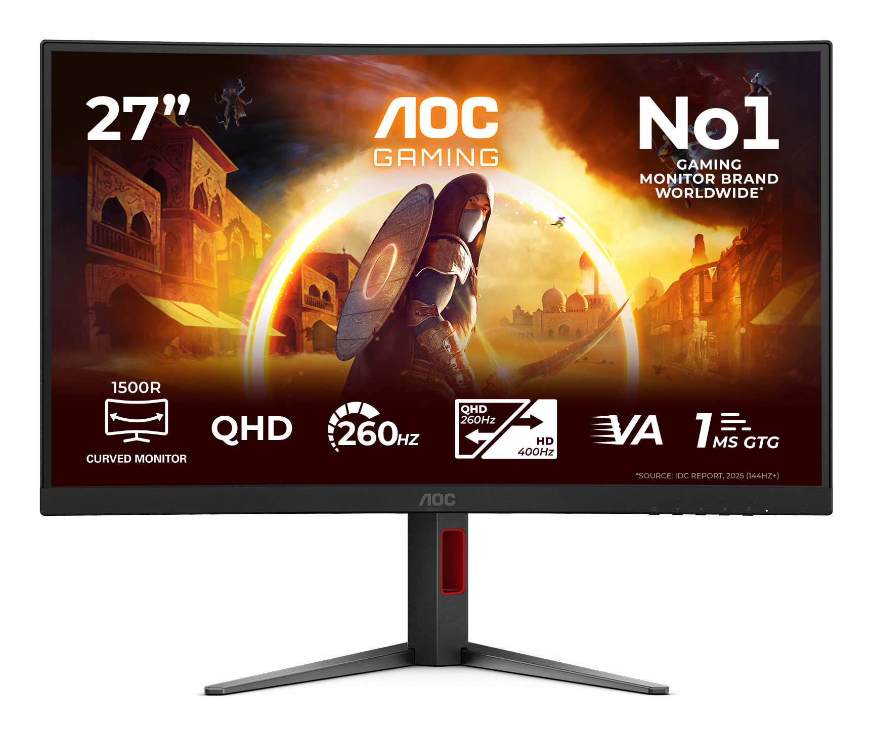 AOC Gaming 27" LED Fast VA Quad HD HDMI