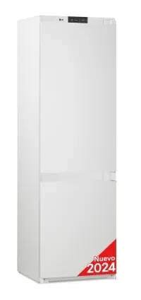Frigorífico Combi Integrable 1,77m, Clasificación energética E,capacidad de 242l, No frost - Integrable - GNM12VWHN | LG ES